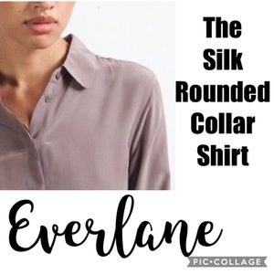 Everlane: The Silk Rounded Collar Shirt